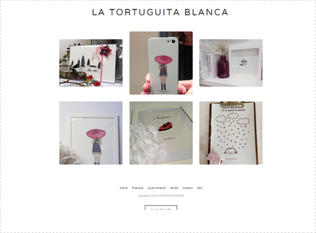 La nueva tienda online de 'La tortuguita blanca'