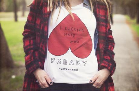 street style barbara crespo eleven paris tshirt freaky fashion blogger outfit street style barbara crespo eleven paris tshirt freaky fashion blogger outfit