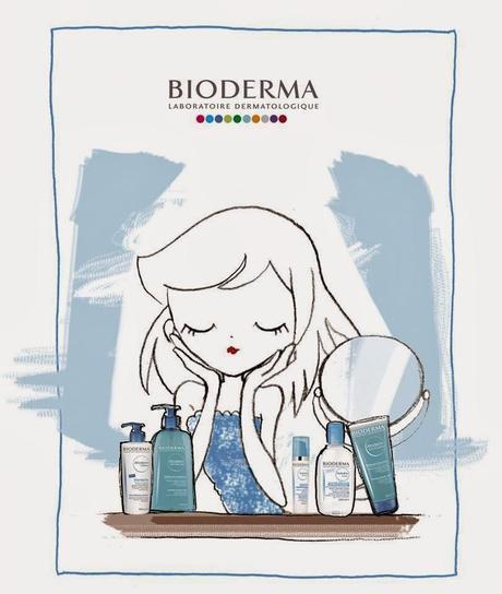 Hidratamos la cara con los productos de la línea “Hydrabio” de BIODERMA