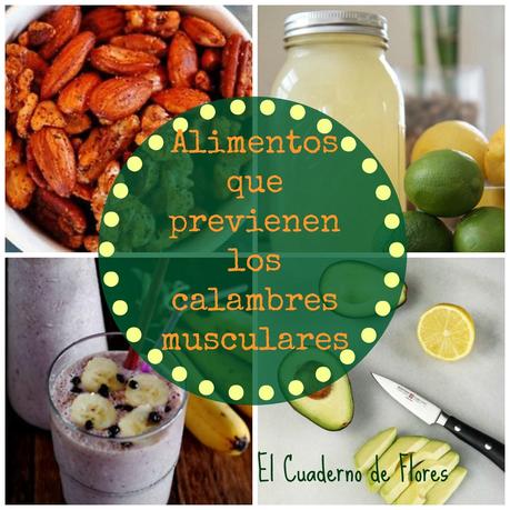 Alimentos que previenen los calambres musculares