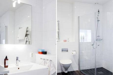 Ático moderno con amplia terraza muebles de diseño estilo nórdico escandinavo diseño de exteriores terrazas decoración interiores pequeños decoración diseño áticos decoración de salones nórdicos cocinas blancas modernas blog decoración de interiores Ático moderno con amplia terraza