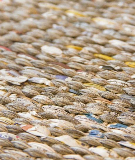 ALFOMBRAS CON MATERIALES RECICLADOS.