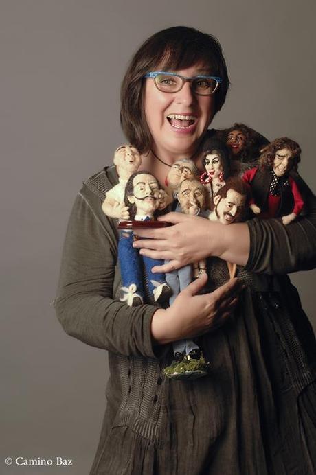 Escultura en lana por Asun Sanchez