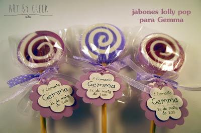 Jabones para comuniones, originales y huelen exquisito!