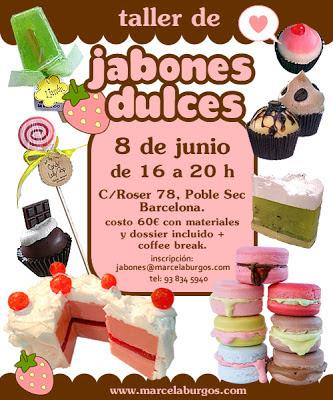 Taller de SWEET SOAPS *Jabones dulces en Barcelona*