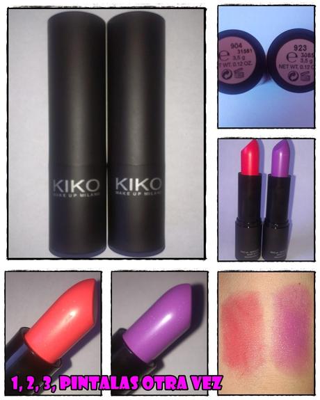 Nuevas adquisiciones: Kiko & MAC