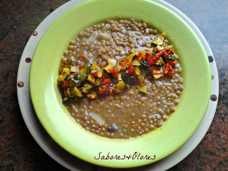 LENTEJAS A LA HORTELANA