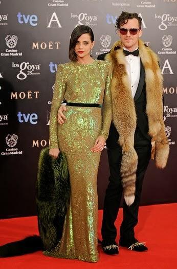 La alfombra roja de los Goya 2014