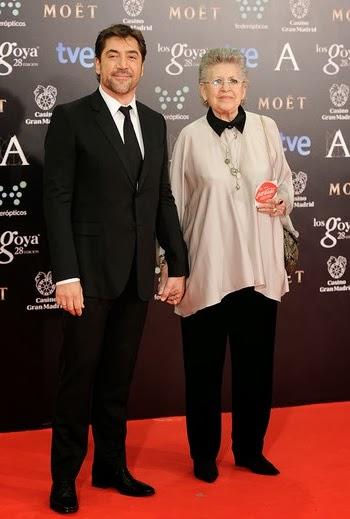 La alfombra roja de los Goya 2014