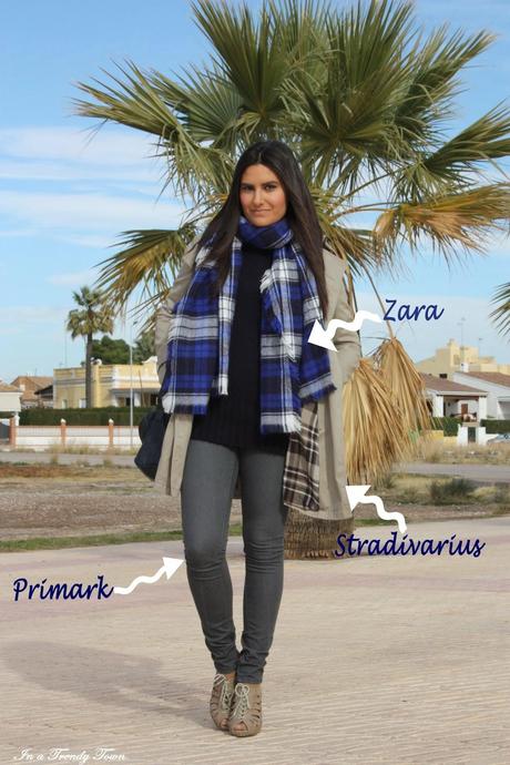 Outfit: Maxi-scarf
