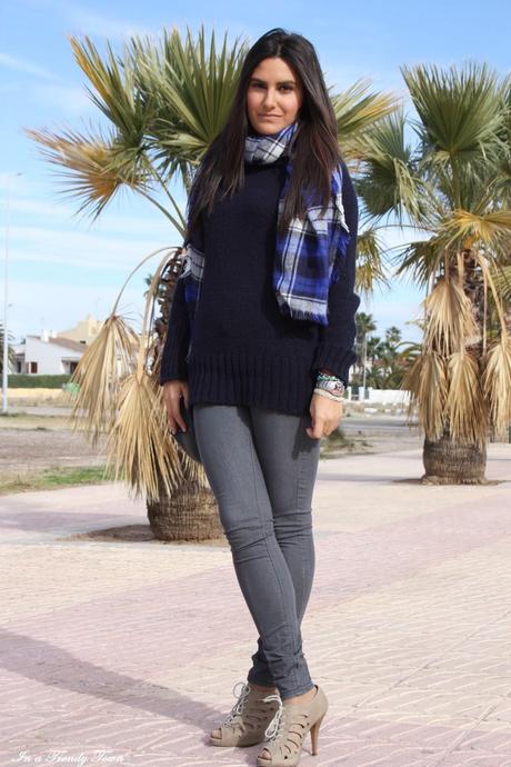 Outfit: Maxi-scarf