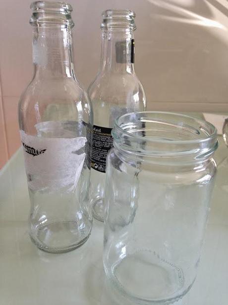 DIY: Reciclando botellas de vidrio