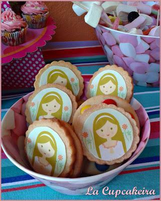 Mesa dulce para comunión!!