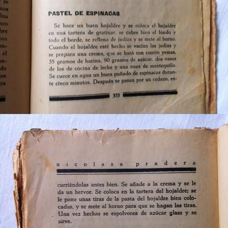 Tarta de espinacas, bilbaina trisílaba