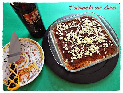 TIRAMISÚ CON TOQUE DE VINO DO OPORTO