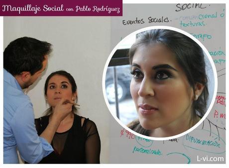 Aprendiendo sobre Maquillaje Social con Pablo Rodríguez  L-vi.com