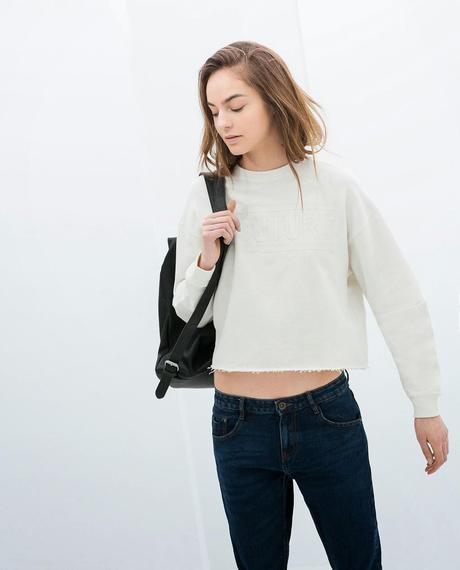 Amor por las sudaderas de Zara