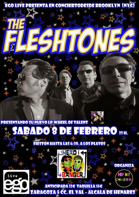 The Fleshtones en Alcalá de Henares: