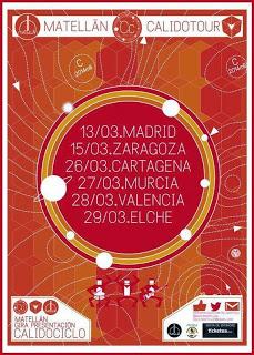Primeras fechas de la gira 'Calidotour' de Matellán
