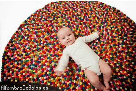 Confesiones Deco: Alfombras de bolas Confesiones Deco: Alfombras de bolas