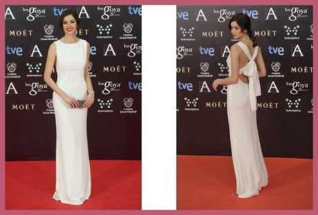 dafne fernandez Goya 2014, las mejor vestidas 