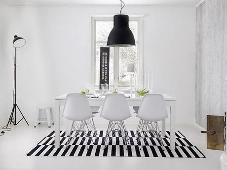 ESTILO NORDICO BLANCO Y NEGRO.... LOW COST