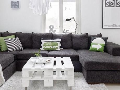 ESTILO NORDICO BLANCO Y NEGRO.... LOW COST