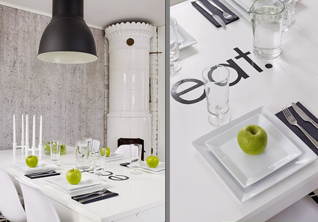 ESTILO NORDICO BLANCO Y NEGRO.... LOW COST