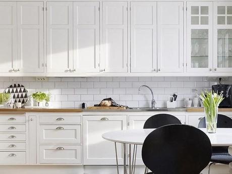 ESTILO NORDICO BLANCO Y NEGRO.... LOW COST