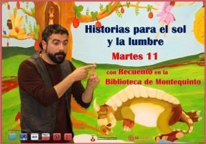 Hoy a las 19:00 cuentos para ver y contar cuentos biblioteca
