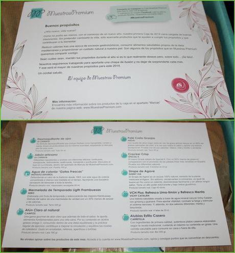 Muestras Premium Enero: Buenos Propositos