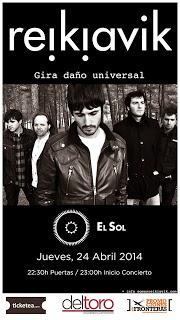 Próximos conciertos de Reikiavik