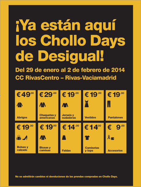Los Chollo day de Desigual llegan a Madrid Los Chollo day de Desigual llegan a Madrid