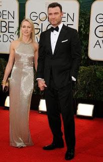 NAOMI WATTS Y LIEV SCHREIBER GLOBOS DE ORO