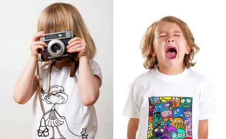 camisetas para colorear