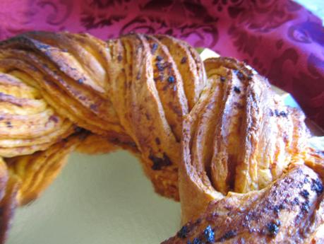 KRINGLE DE SOBRASADA Y MIEL. NARANJAS AMBER