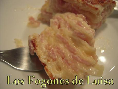 TARTA  JAMÓN, QUESO Y TORTITAS MEJICANAS