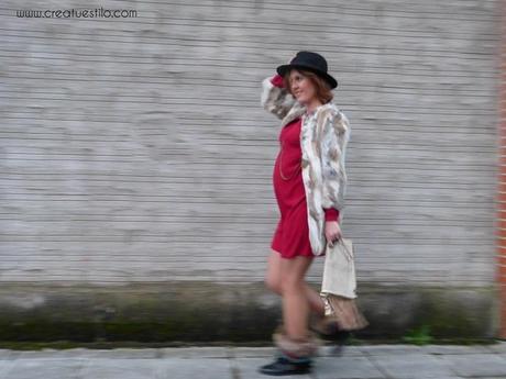 Look (embarazada premamá) - Como combinar un vestido granate, modo 1, boho chic4