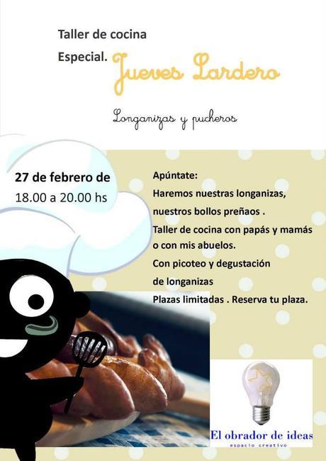 Febrero de talleres en el Obrador de Ideas