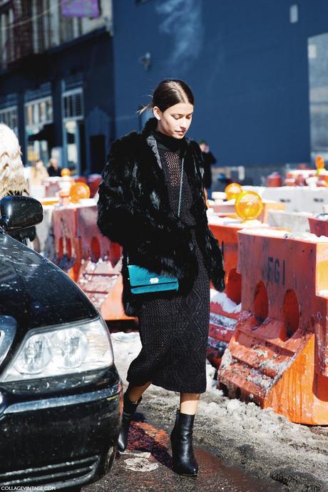 New_York_Fashion_Week-Street_Style-Fall_Winter-2015-Amanda_Weiner-Fur_Coat-Midi_Skirt-Black_Boots-