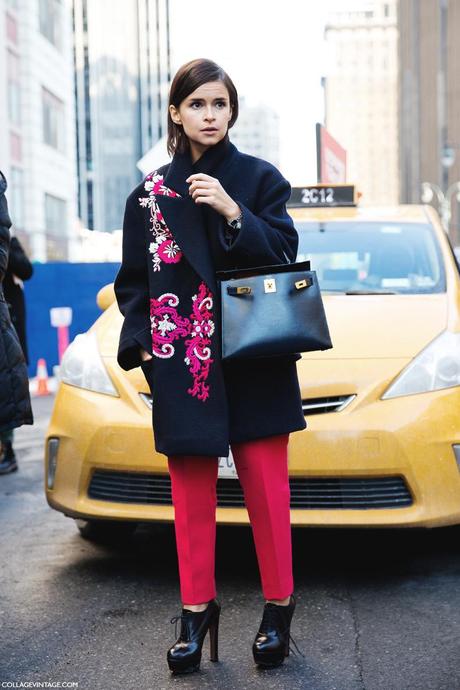 New_York_Fashion_Week-Street_Style-Fall_Winter-2015-Miroslava_Duma-Red_Trousers-2