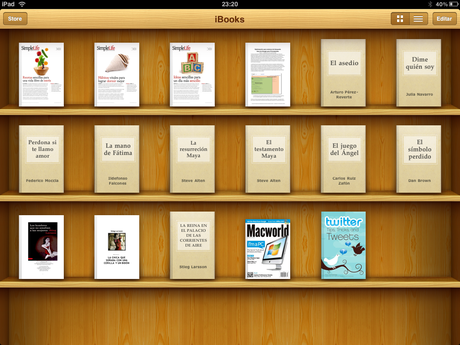 Lee tus libros en tu iPad