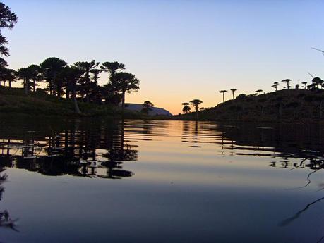Atardecer en Laguna Escondida