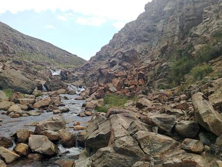 Río Pozon en el paraje Las Maquinas, Caviahue, Neuquén