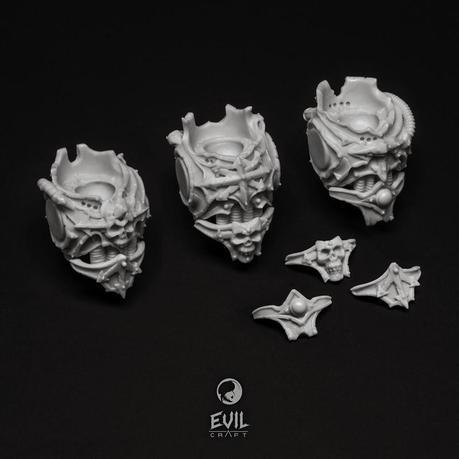 Al fin juntas(todas las piezas) de los MEC de Evilcraft