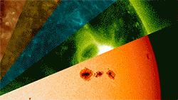 g503 Hermosa vista compuesta del Sol