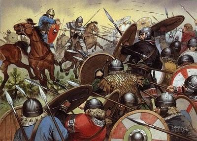 Batalla de Carcasona. 300 godos de Toledo frente a 60.000 franco-burgundios