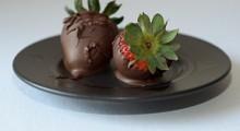 fresas y chocolate