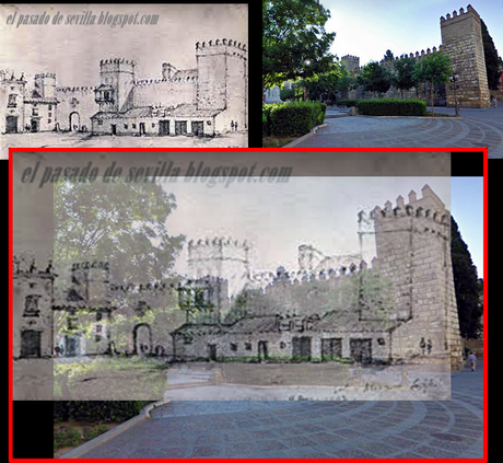 Plaza del Triunfo y Alcázar de Sevilla