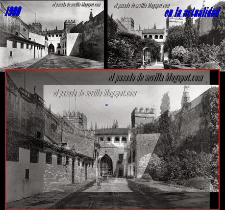 Plaza del Triunfo y Alcázar de Sevilla